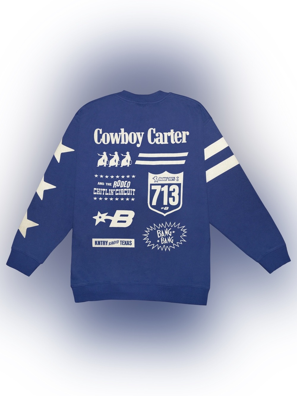 COWBOY CARTER Beyonce Fleece Sweatshirt Size Medium VGUC